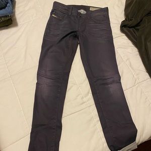 Diesel Grupee jeans. Super slim skinny low waist